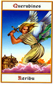 tarot angeles Querubin Karibu