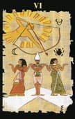 tarot egipcio Los Enamorados