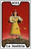 tarot del trabajo La Justicia